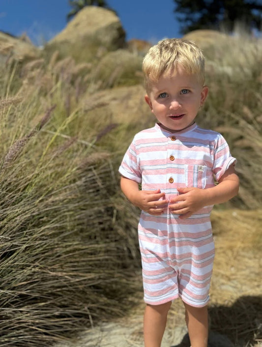 Camborne Henley Romper | 2-12
