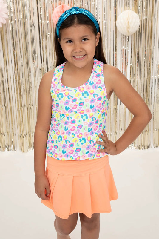 Racer Back Leopard Tank | 7-16