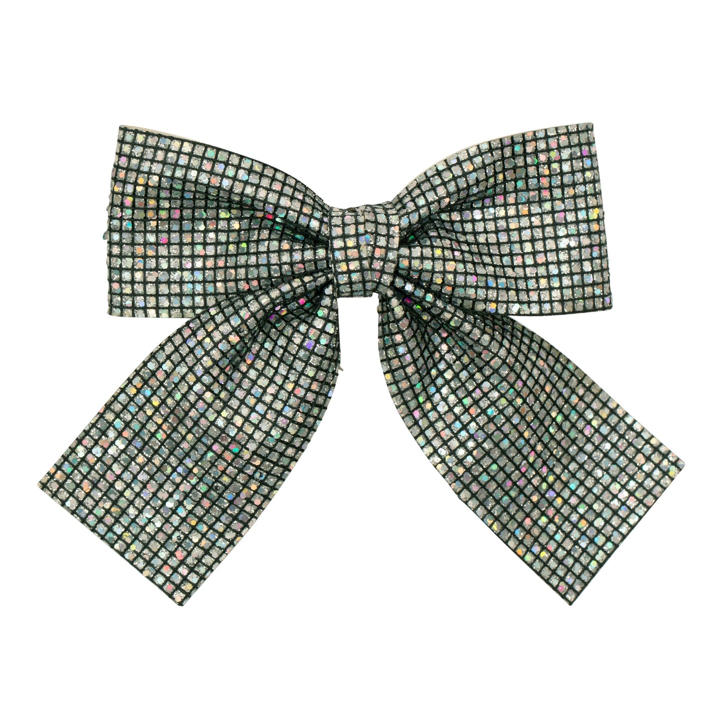 disco ball oversized bow