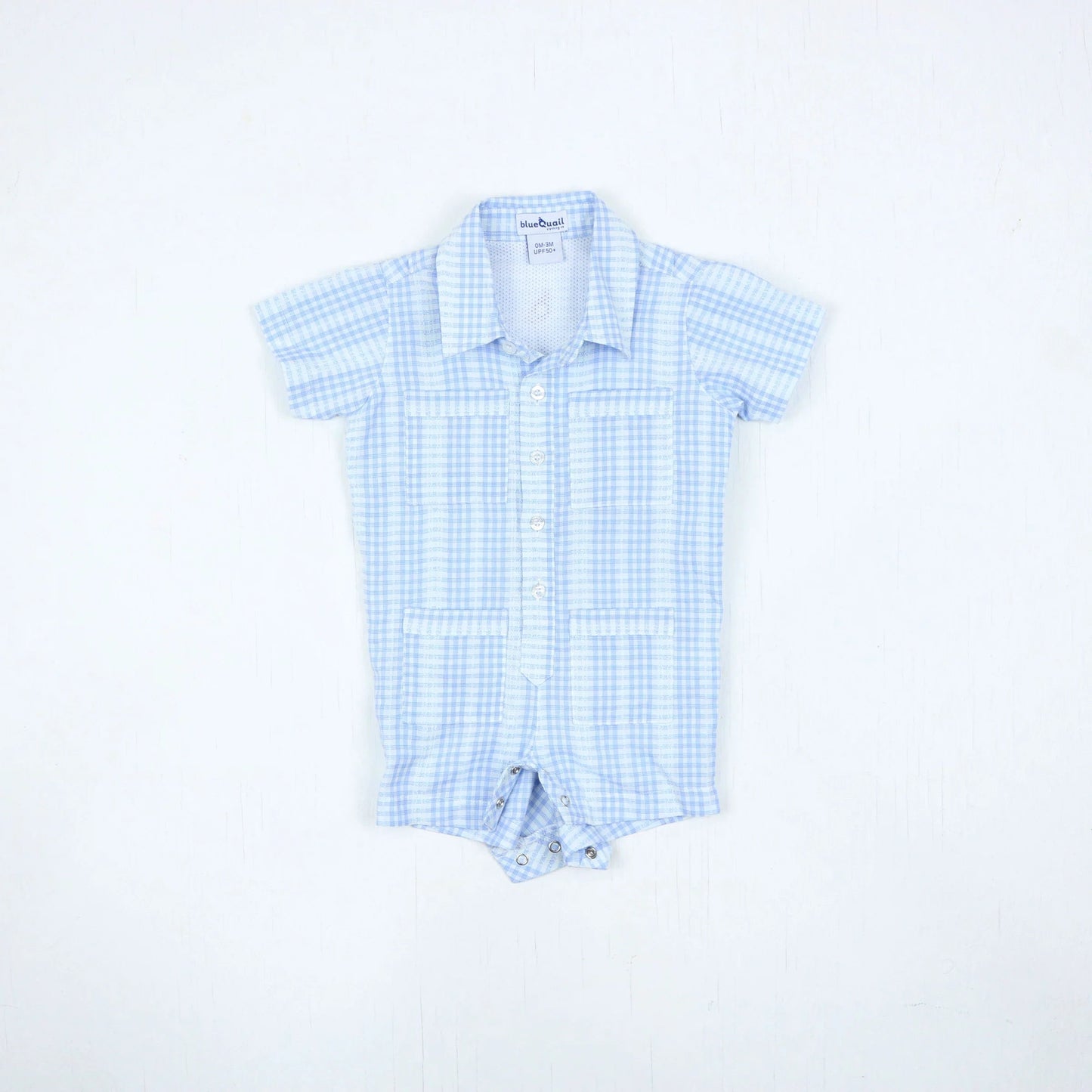Guayabera Romper | Infant