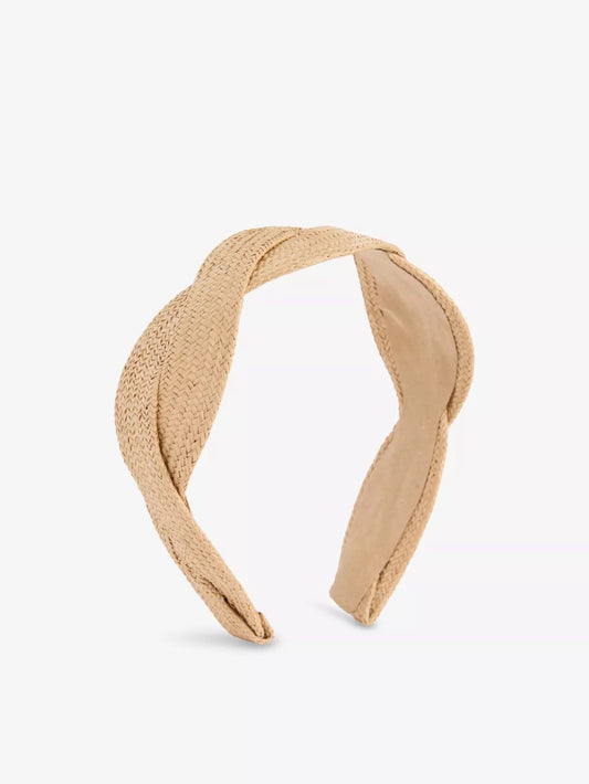 Raffia Twist Alice Headband