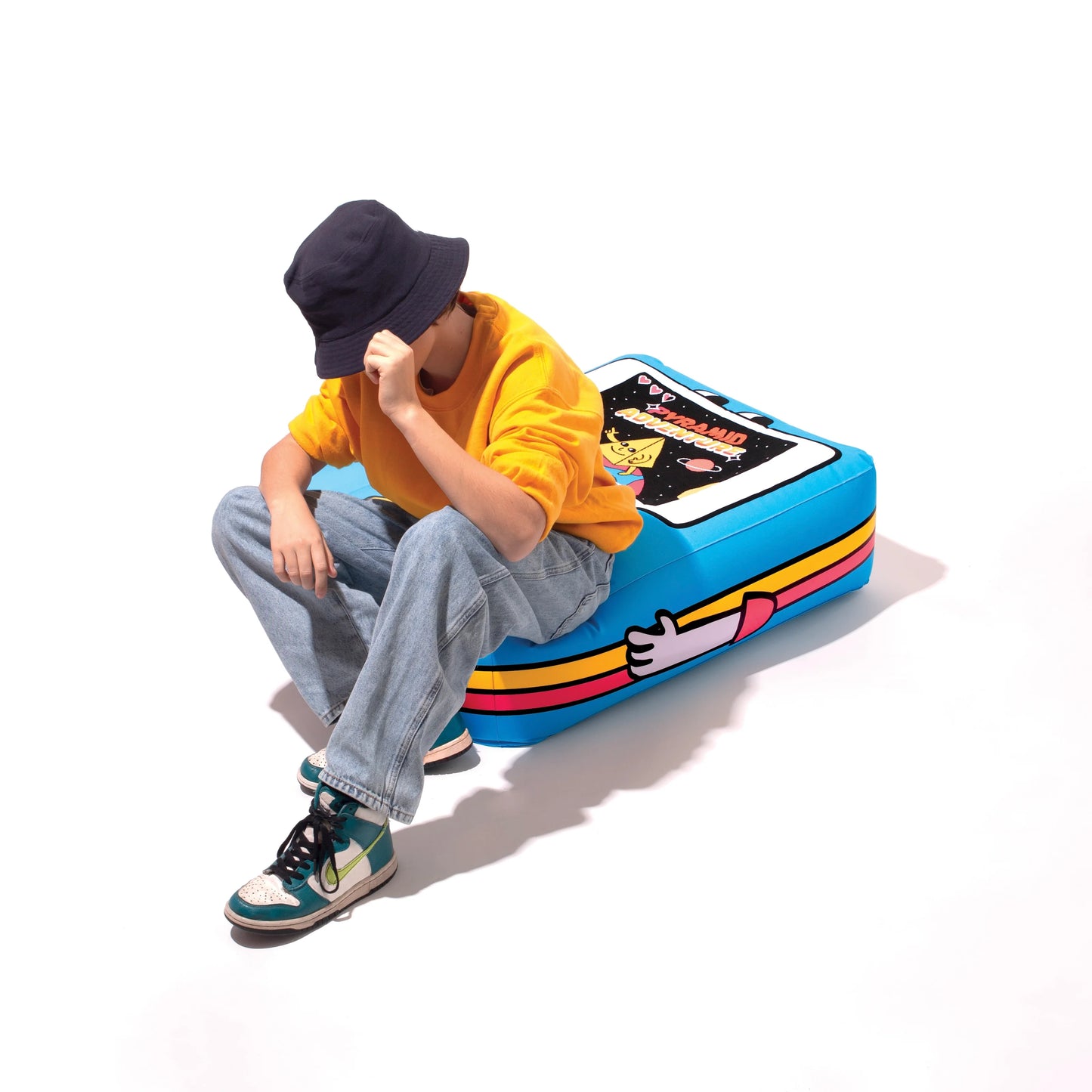 video game giant inflatable pillow
