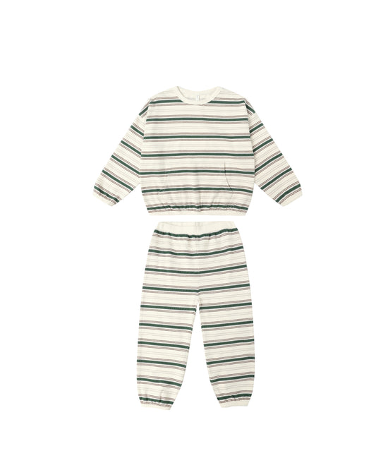 retro stripe set