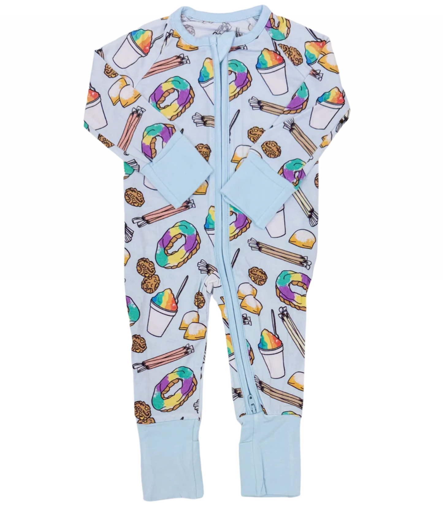 Baby Southern Sweets Double Zipper Sleeper