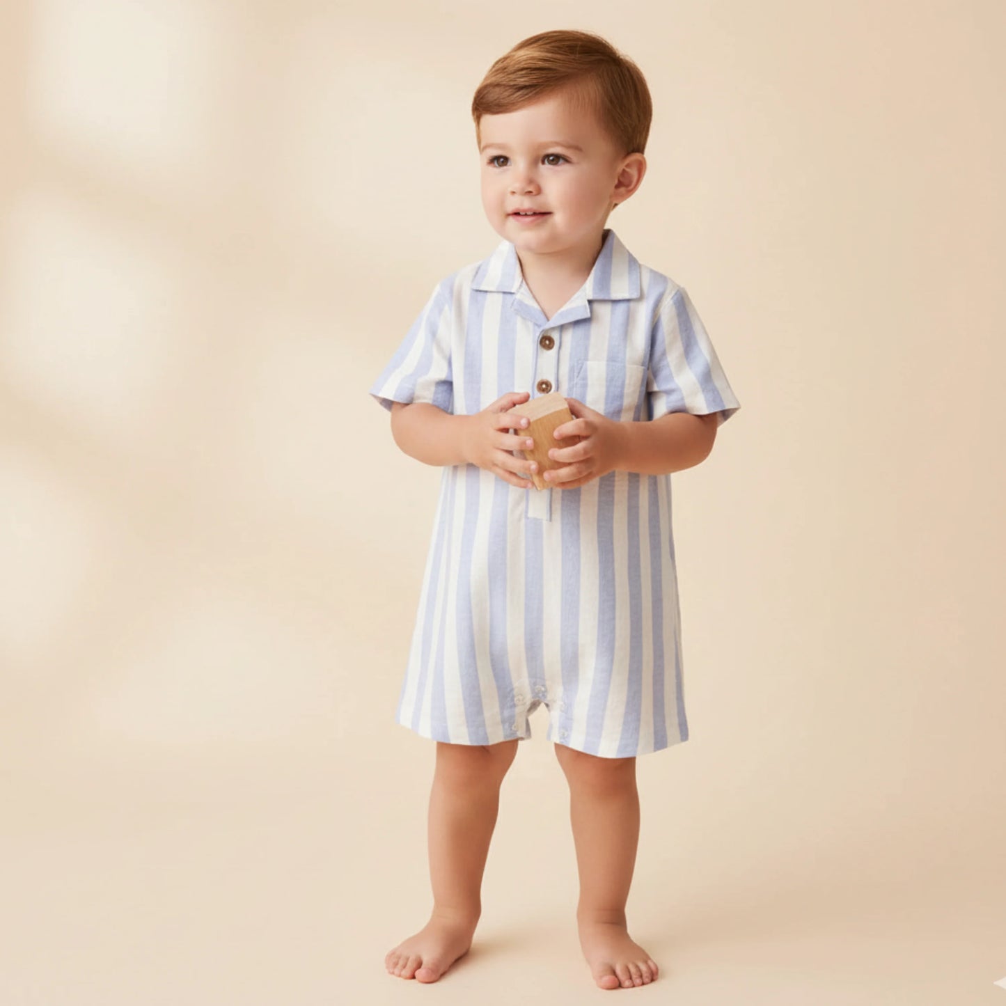 Collared Romper