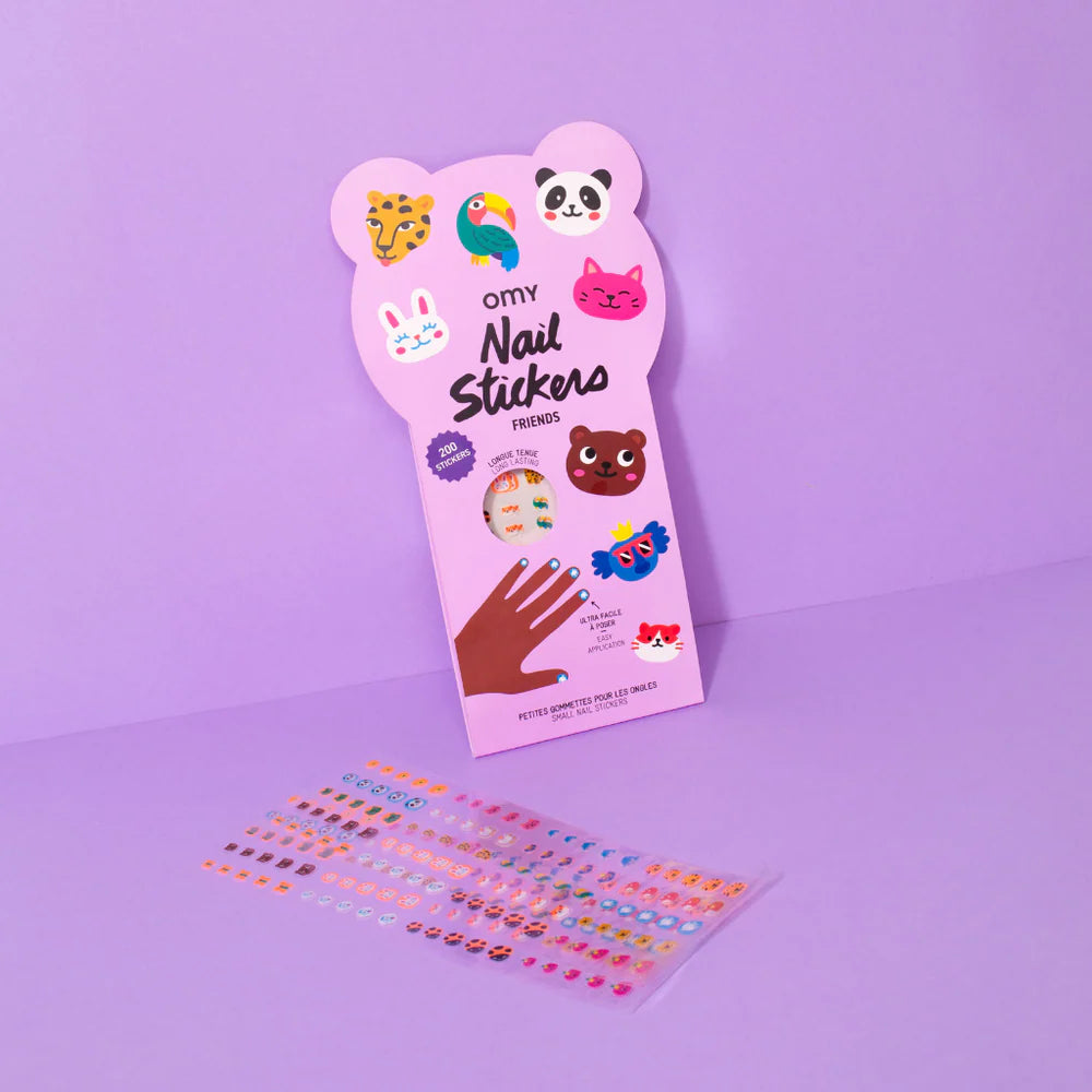 friends nail stickers