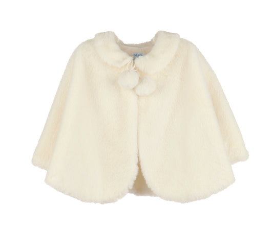 cozy fuzzy cape