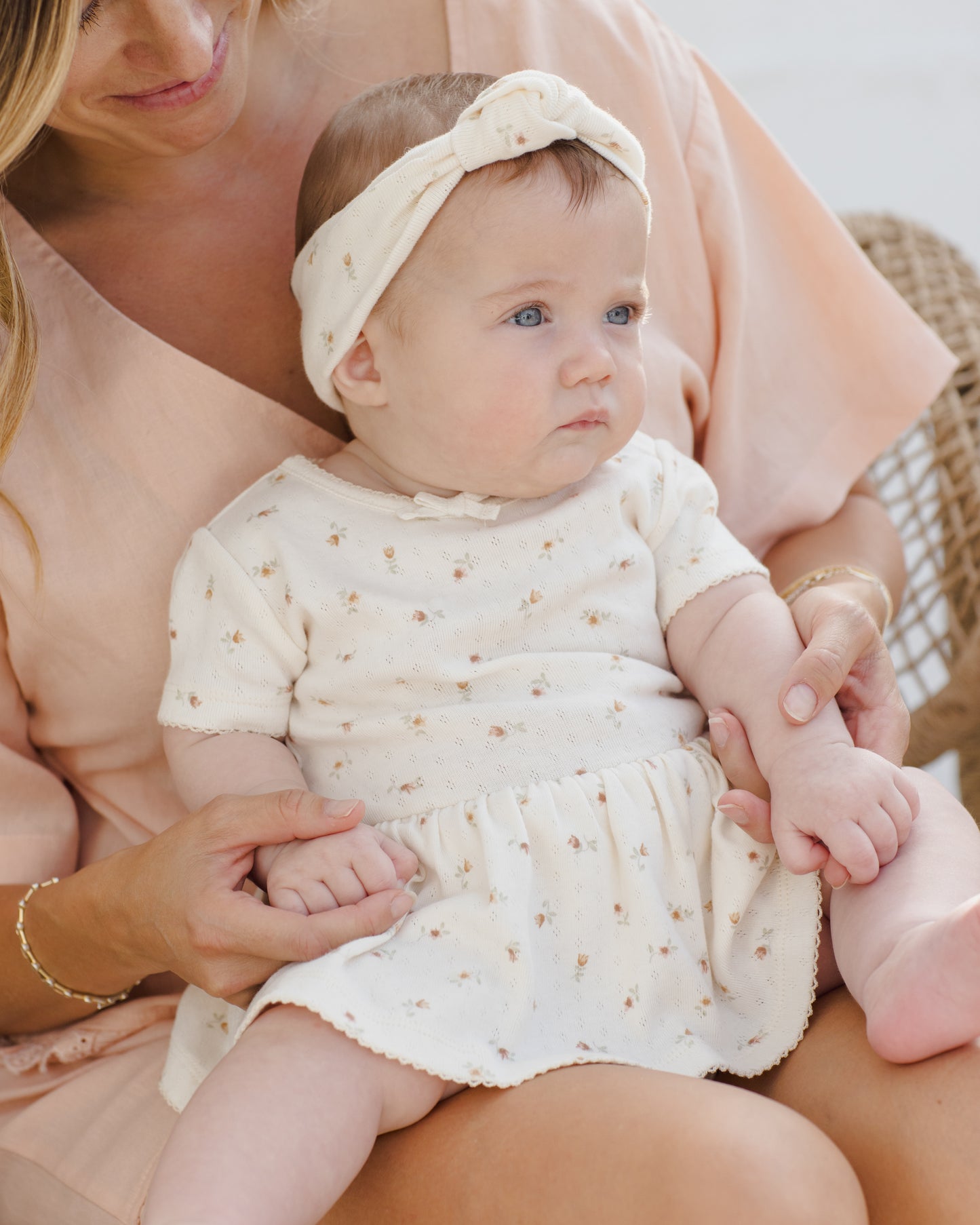 Pointelle Skirted Bodysuit