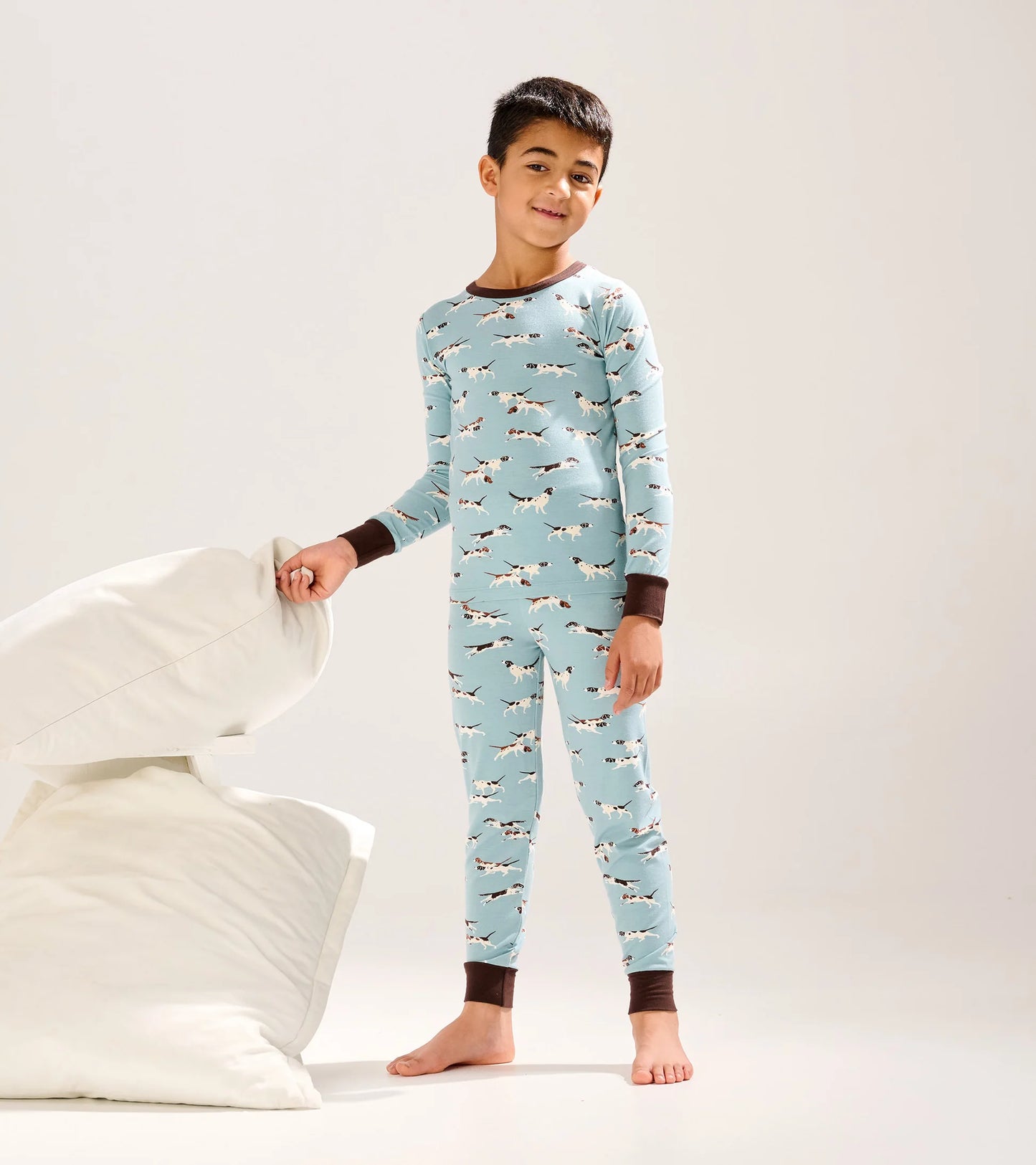 on the hunt bamboo pajama set