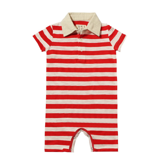 Polo Rompers | Infant