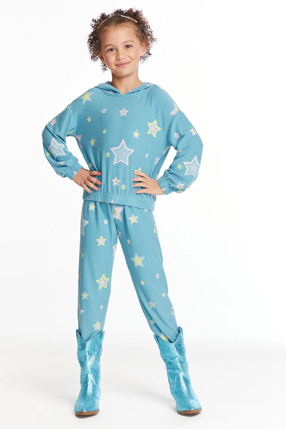 Girls Star Child Pullover Hoodie | 7-16