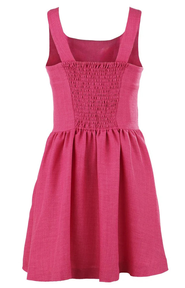 willow pleated dress