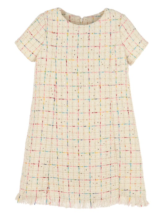 tweed princess dress