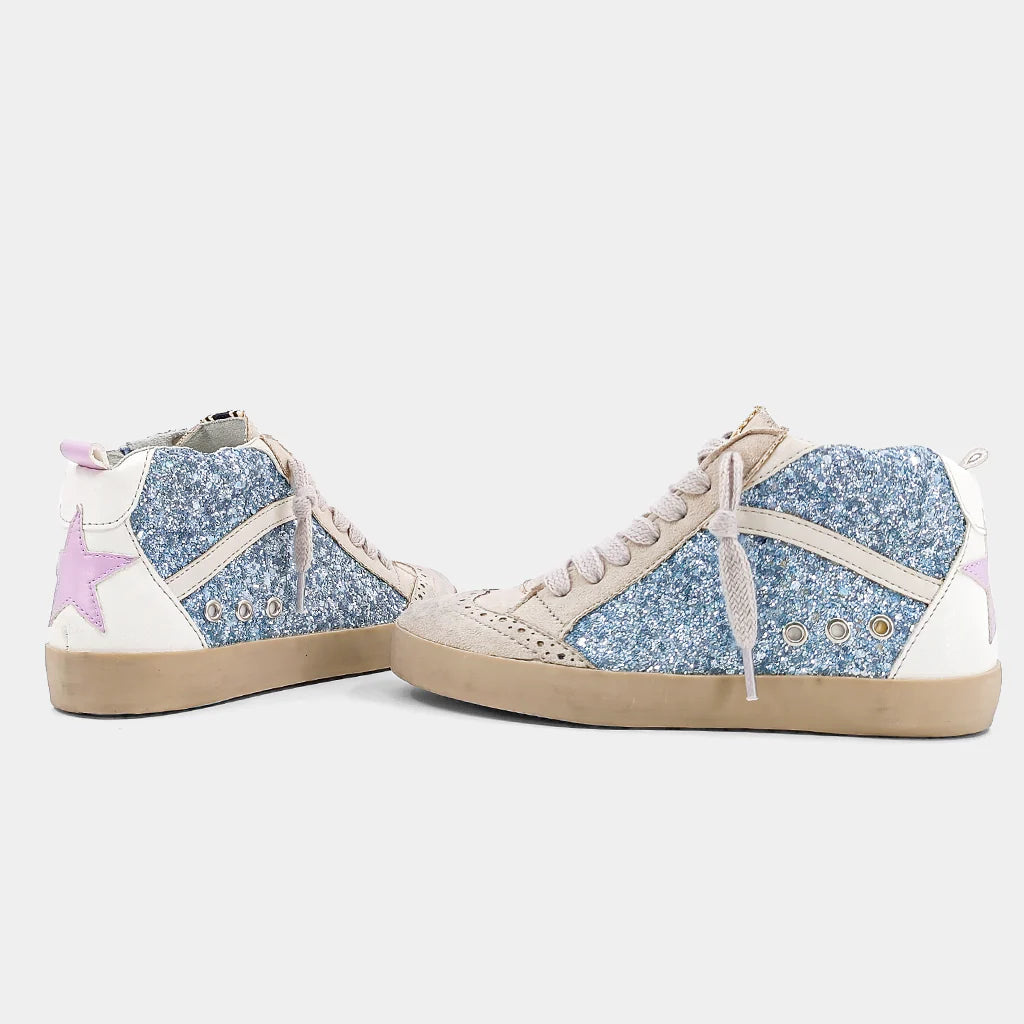 Riley Kids Glitter High Tops