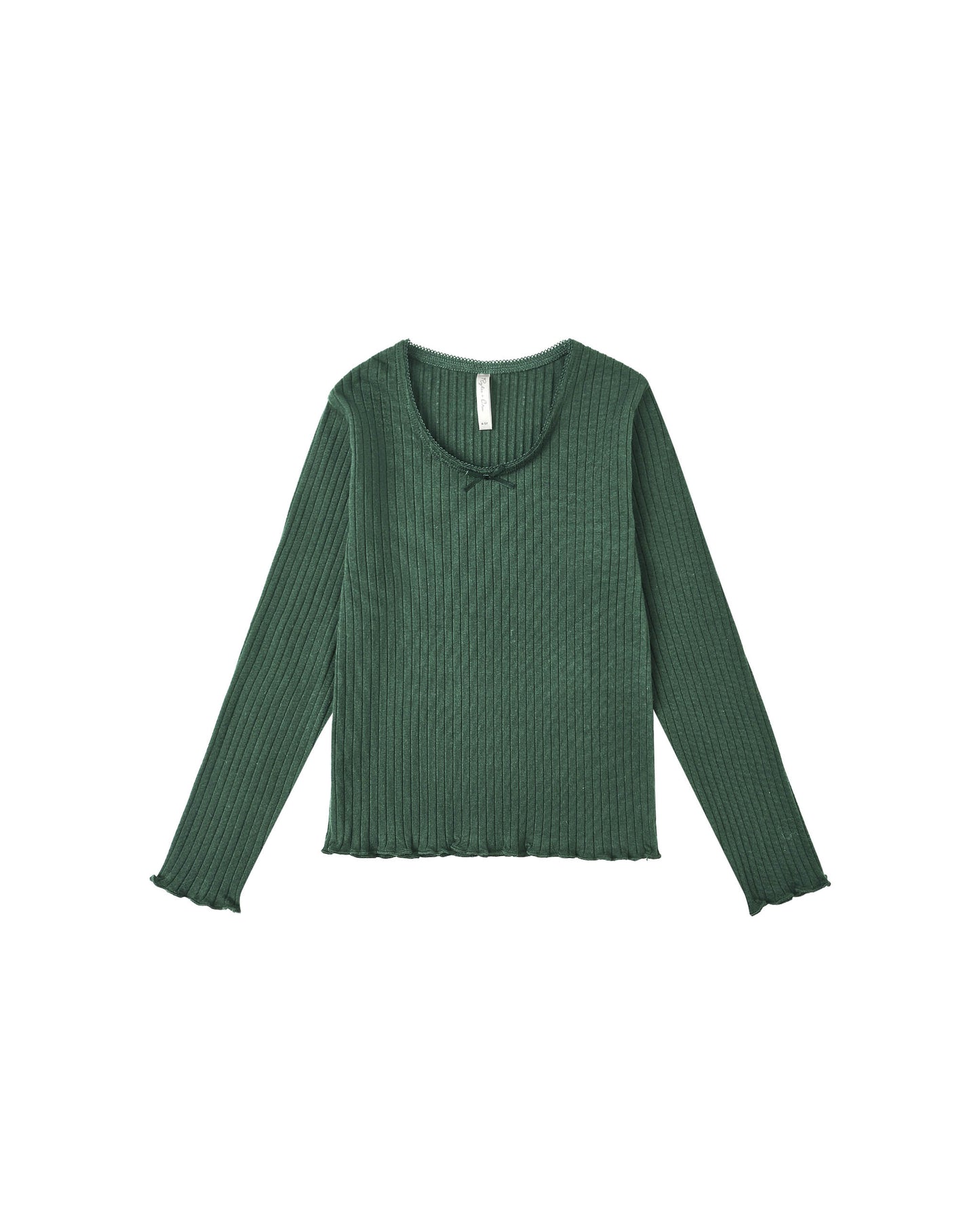 ribbed long sleeve