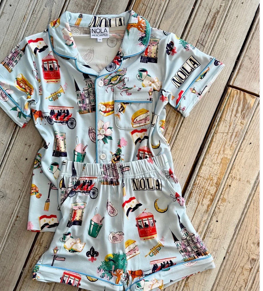 Nola Icons PJ Short Set