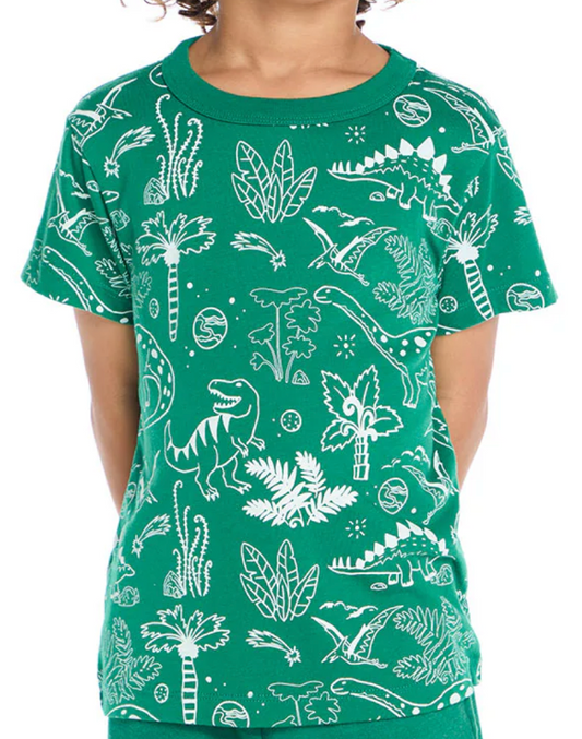 tropical dinosaurs tee