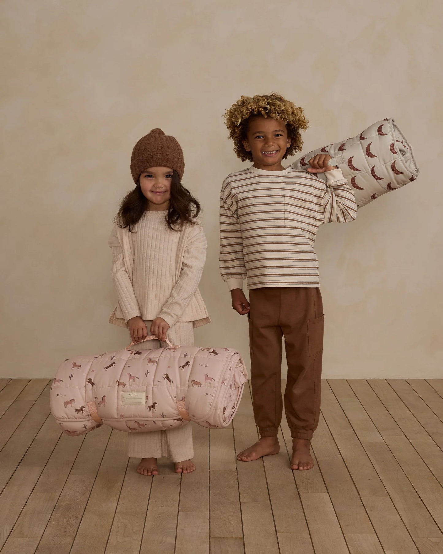 Boys Cargo Jogger - Saddle