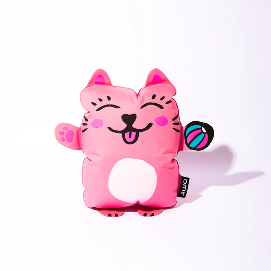 kitty inflatable pillow
