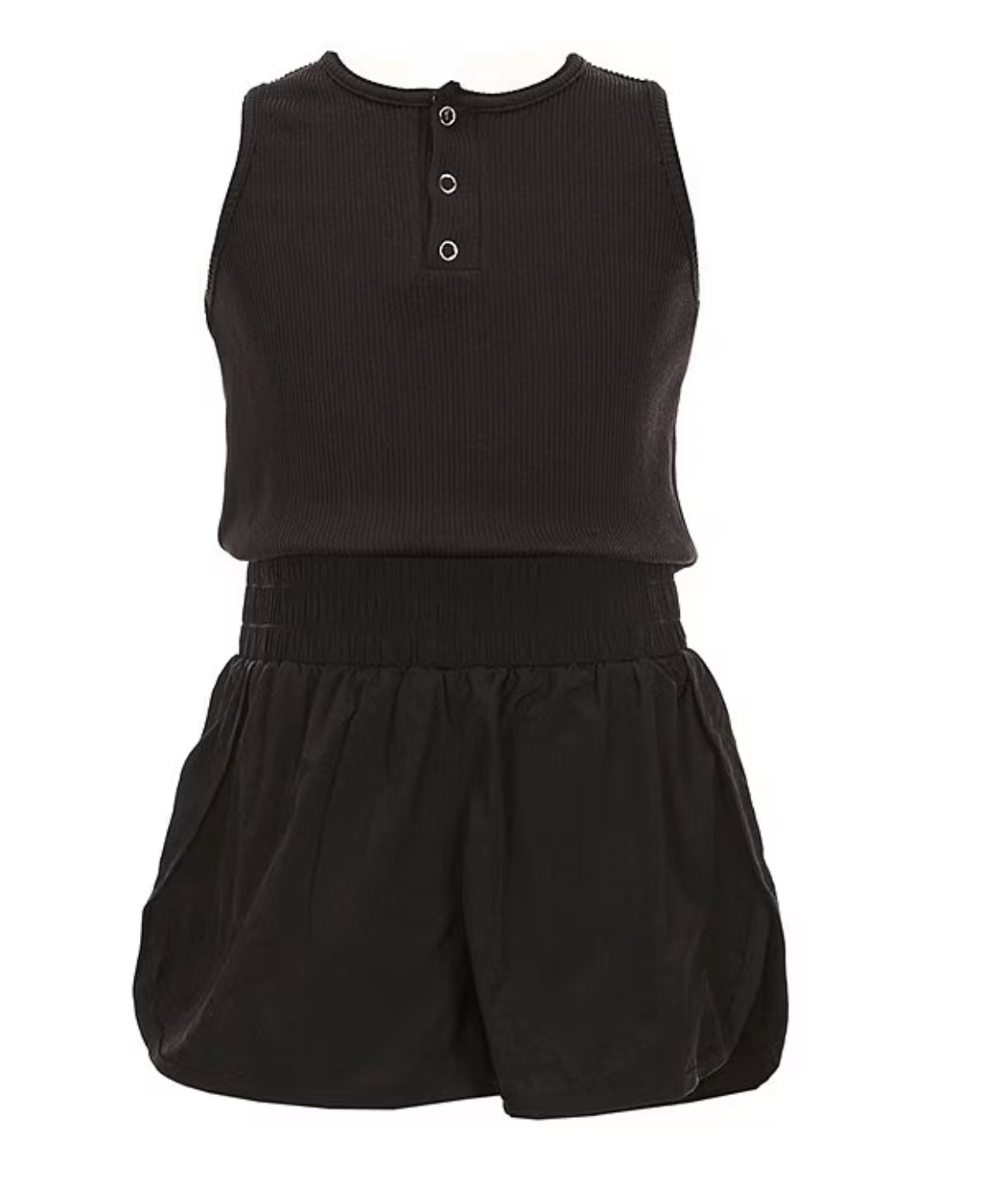 SOLID COLOR RUNNING ROMPER
