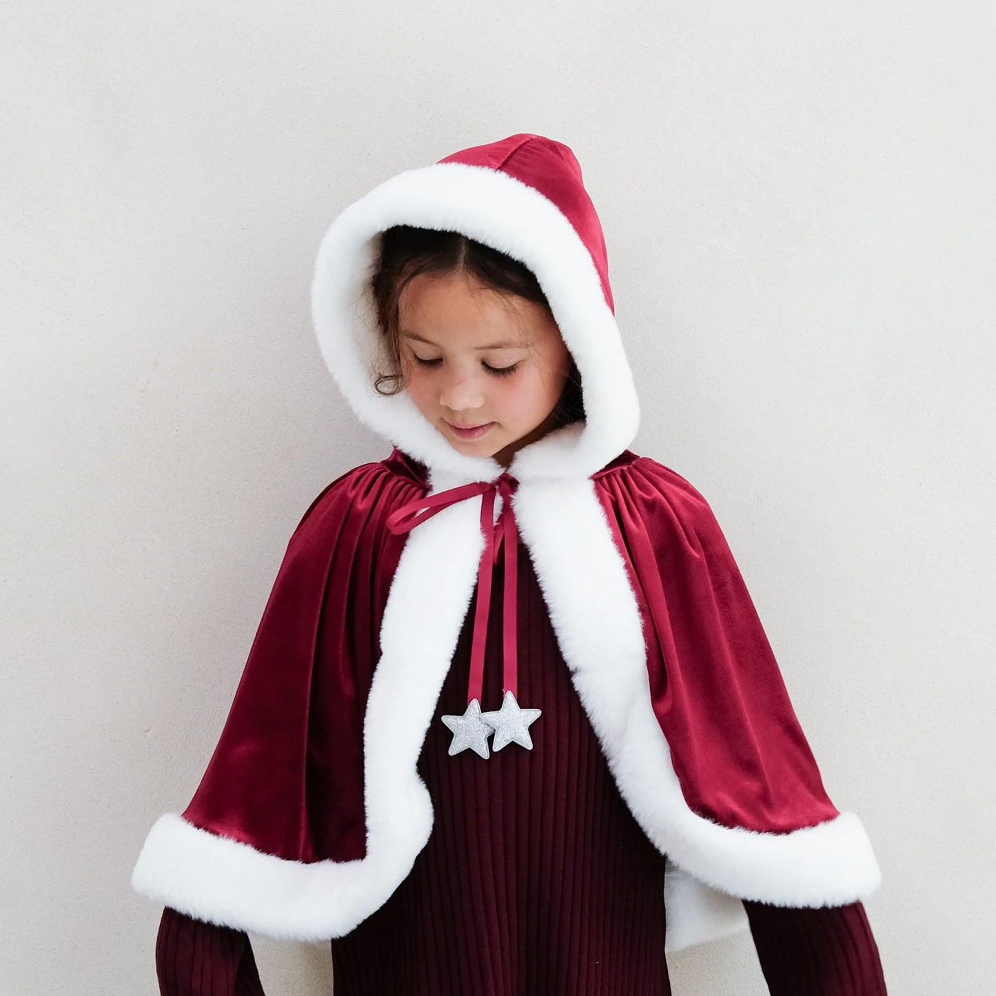 mrs claus cape