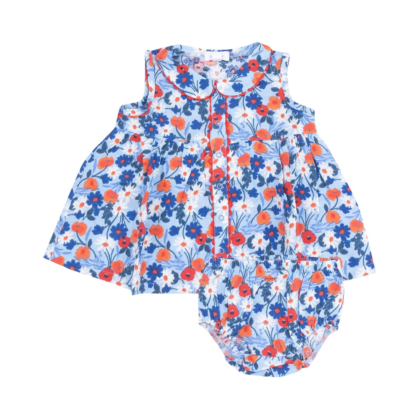 The Jill Peter Pan Dress and Diaper Cover | Infant