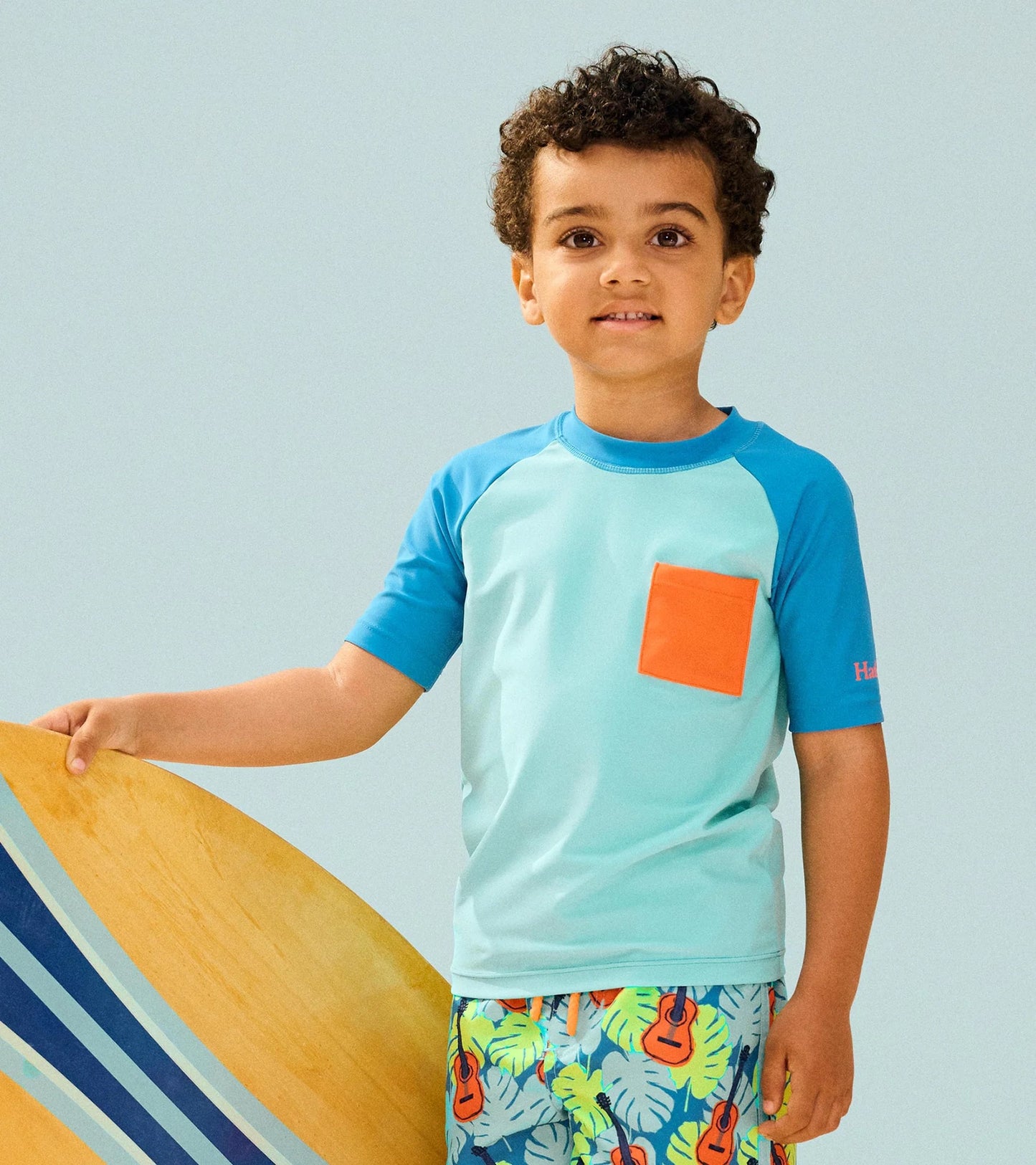 Blue Short Sleeve Rashguard | 2-12