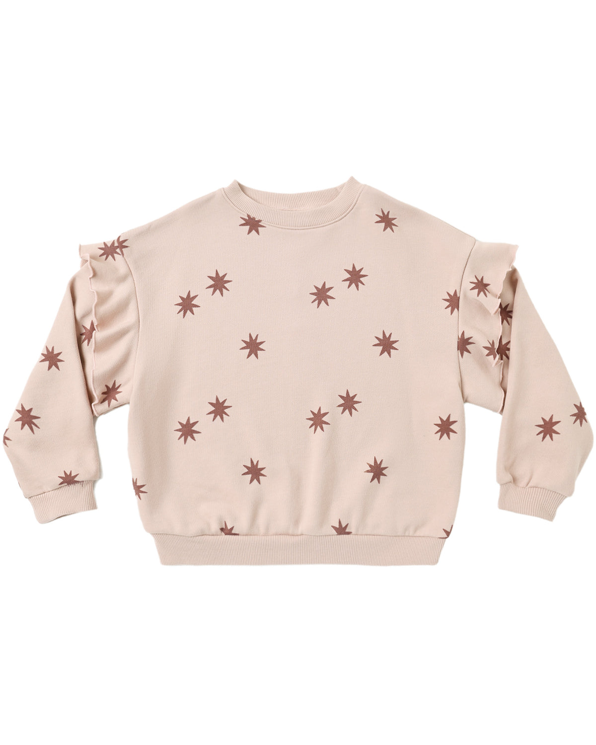 ruffle sweatshirt