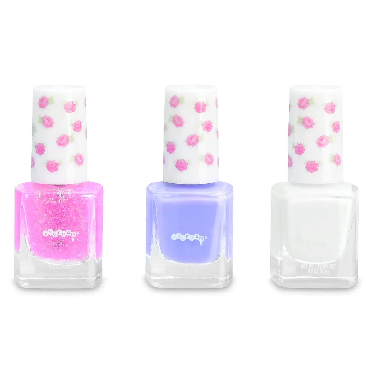 Fancy Floral 3-piece Nail Polish Set