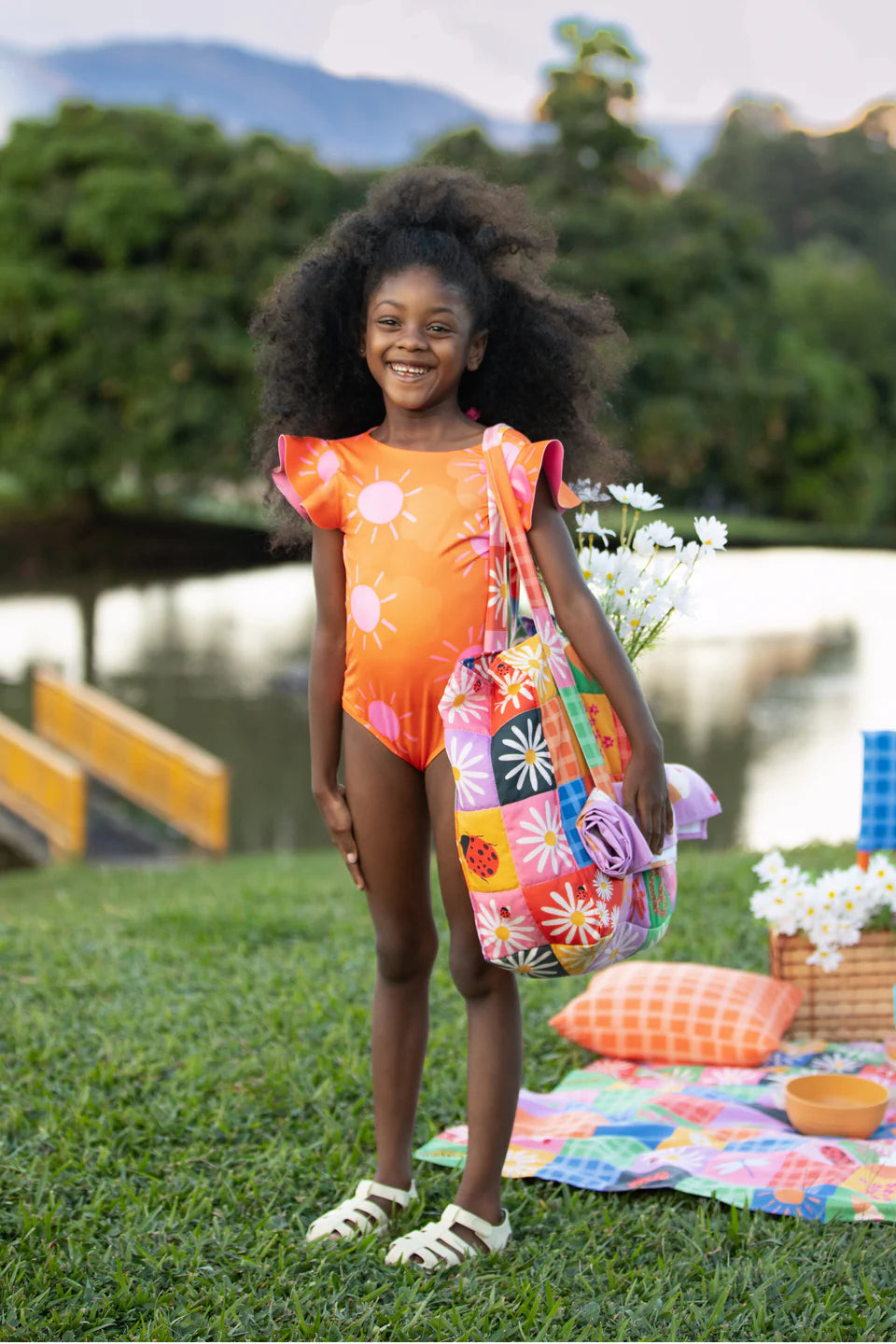 Girls Dayana One Piece Swimsuit | 2-6