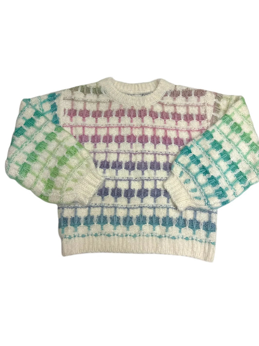multi color knit sweater