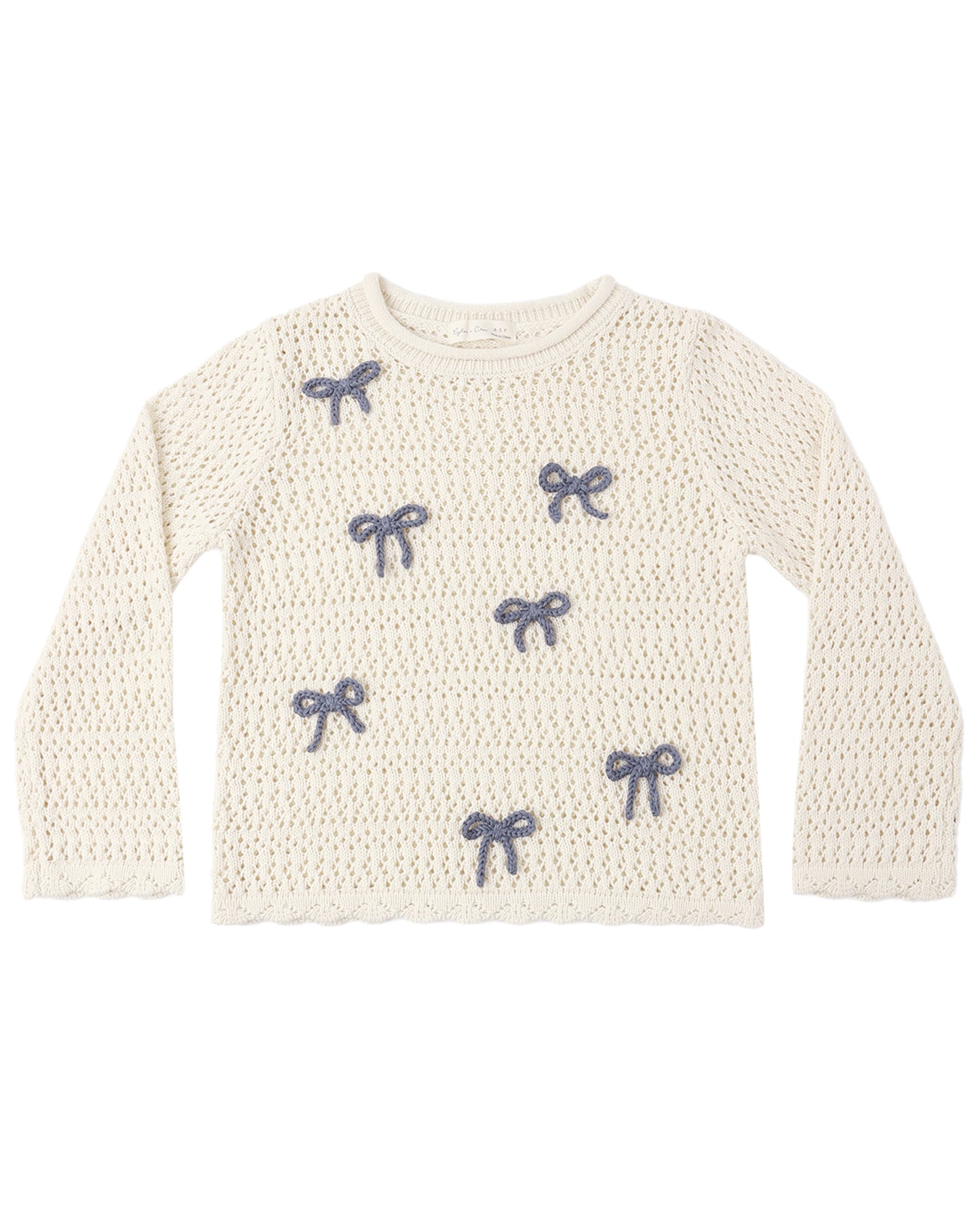 Crochet Knit Pullover | 8-11