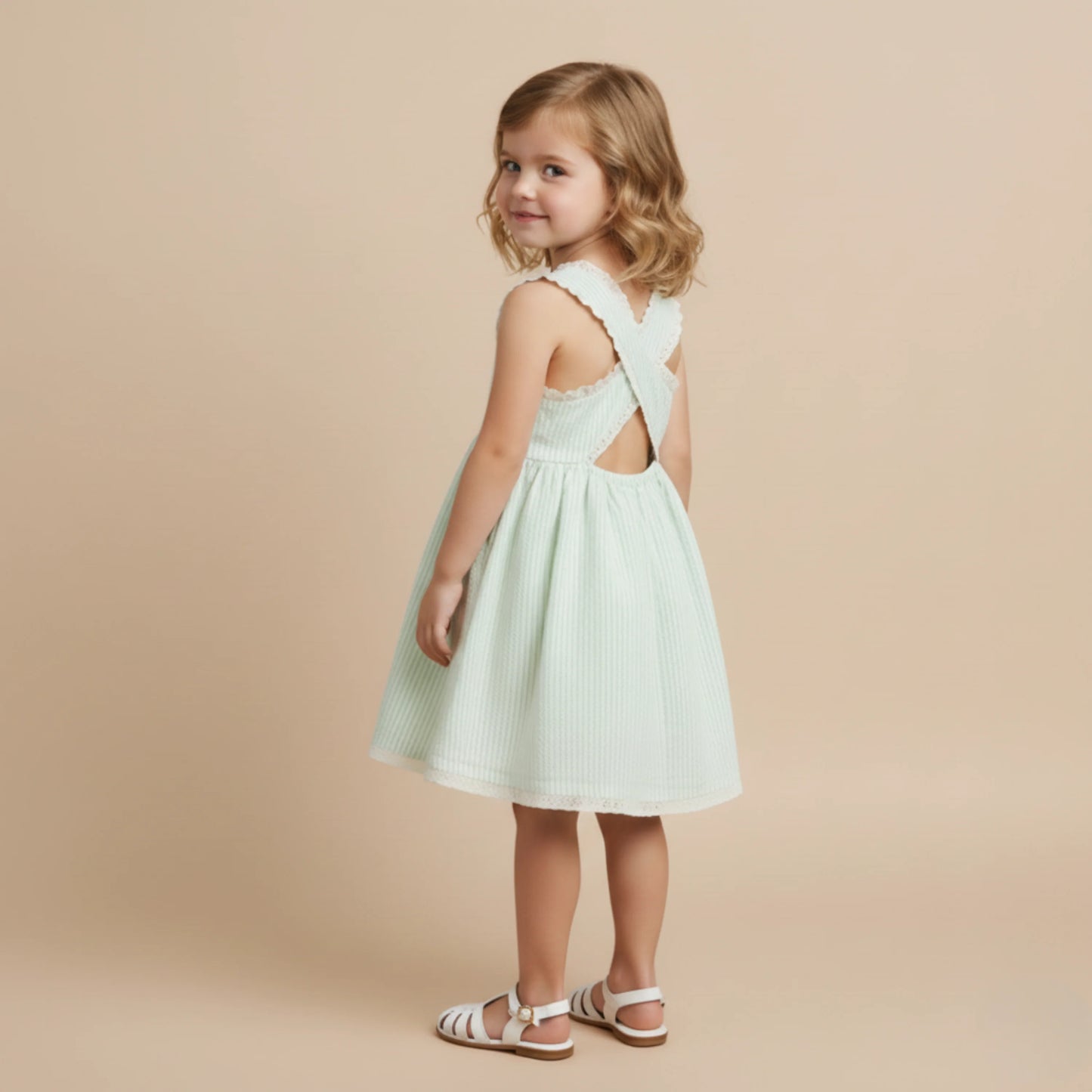 Cross Back Dress