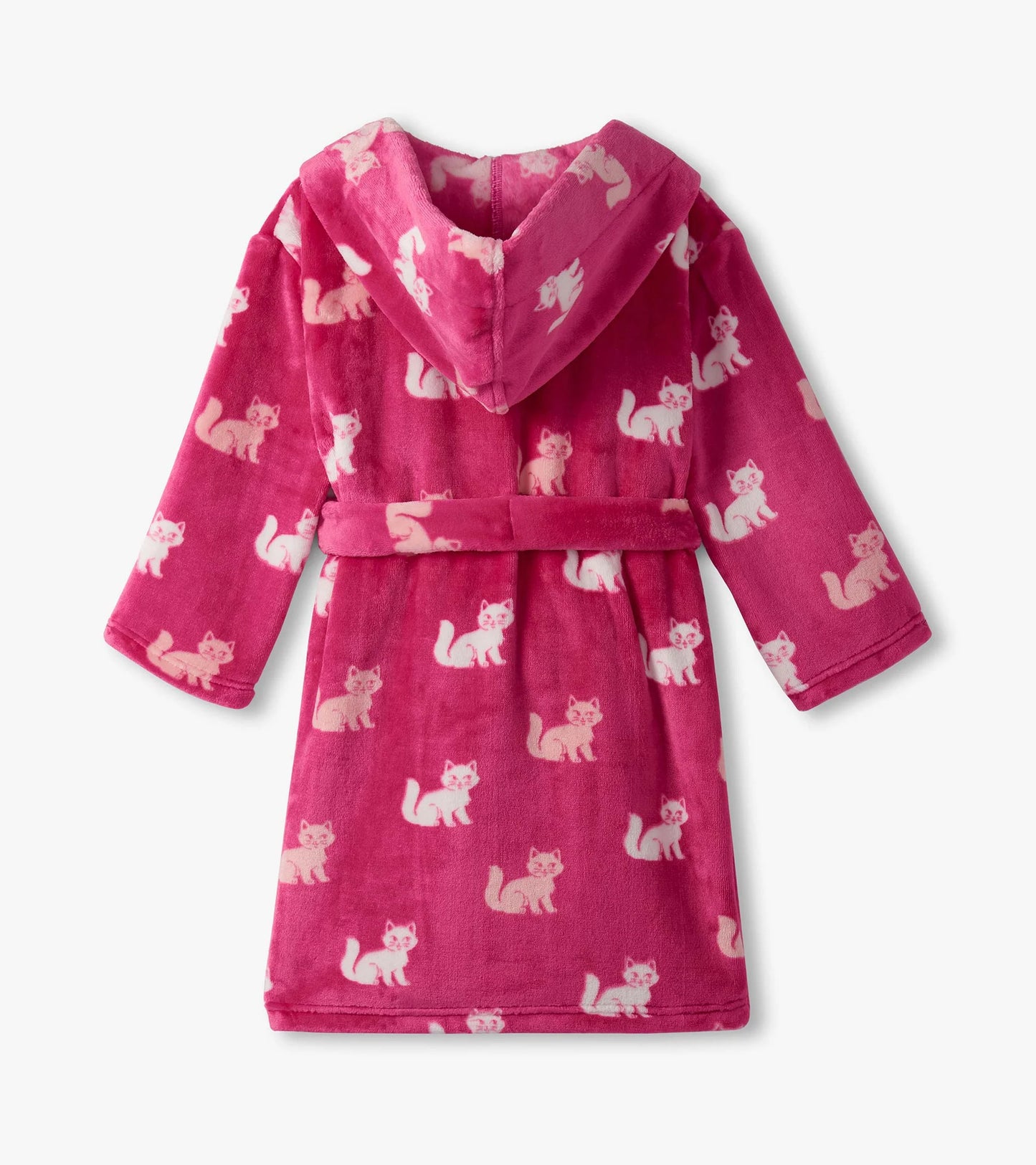 little kitties fuzzy fleece robe