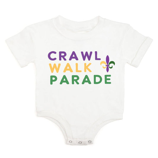 Crawl Walk Parade Romper