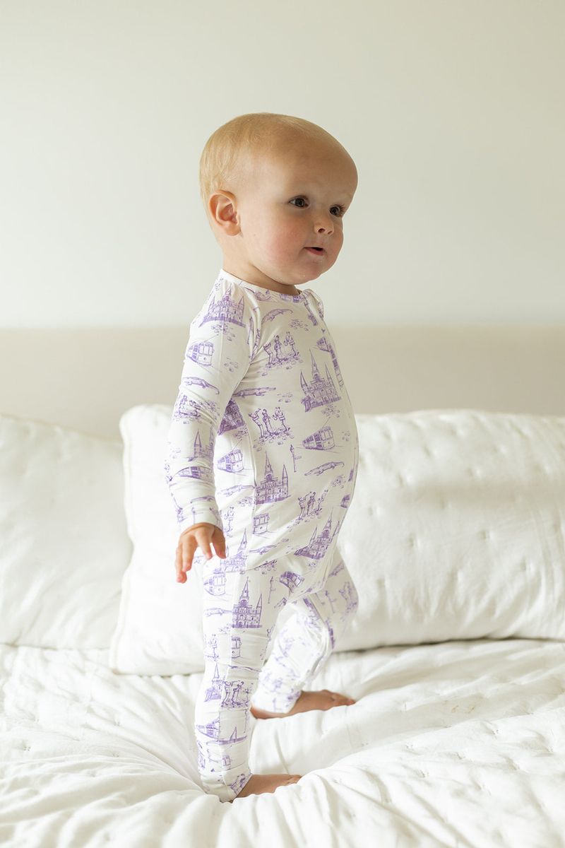 Toile Double Zipper Sleeper