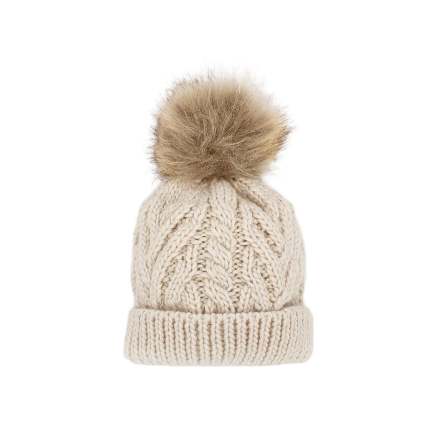 Baby Pop Pom Pom Beanie Hat