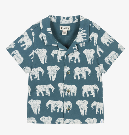 Jersey Button Down Shirt | Infant