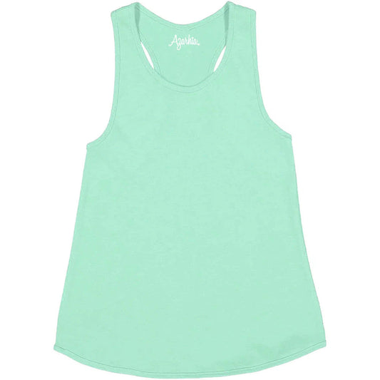 Tank Top with Racer Back- Mint