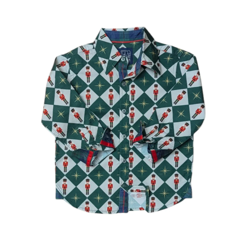 nutcracker checks shirt