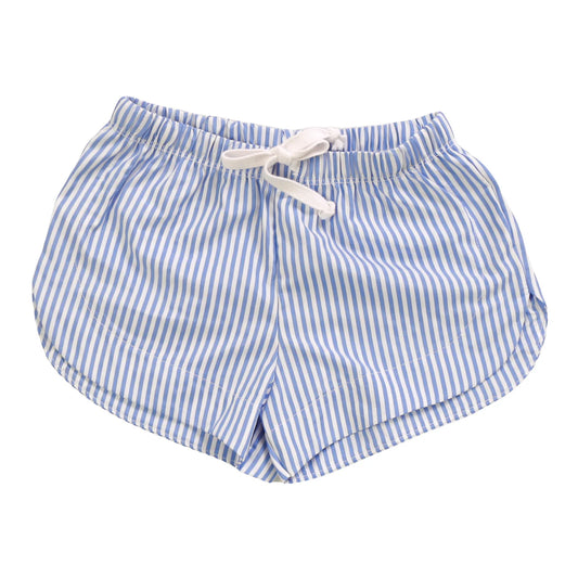 cozy short blue stripes
