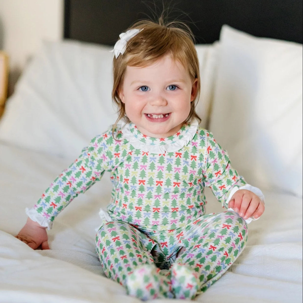 lucy footed romper