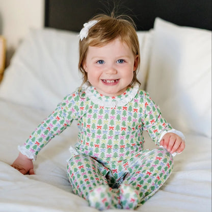 lucy footed romper