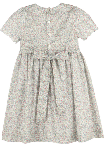fall blossom smock dress
