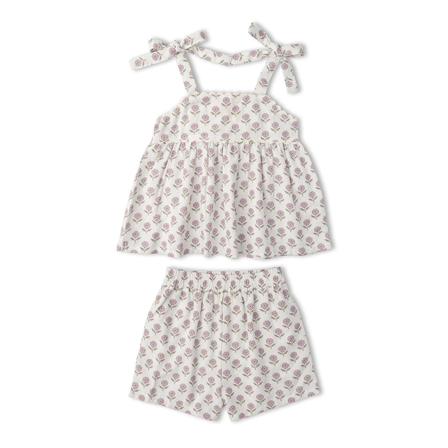 Tie Up Top & Short Set