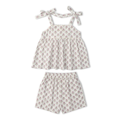 Tie Up Top & Short Set