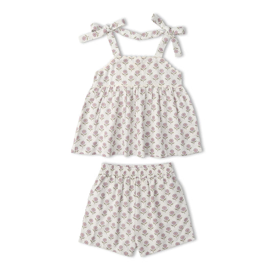 Tie Up Top & Short Set