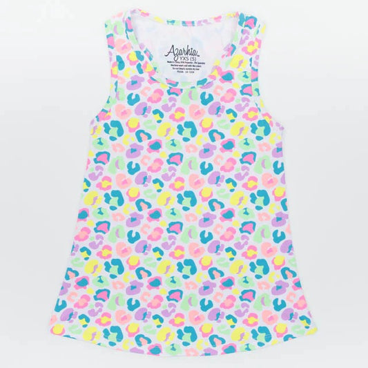 Racer Back Leopard Tank | 2-6