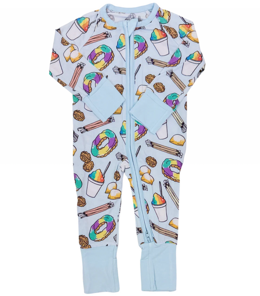 Baby Southern Sweets Double Zipper Sleeper