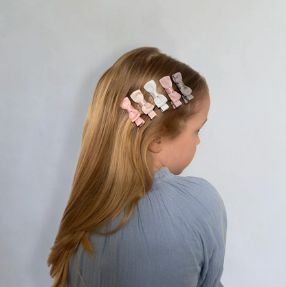 Martha bow salon clips